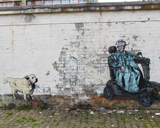 South Action Street Art. Courtesy of W3 gallery