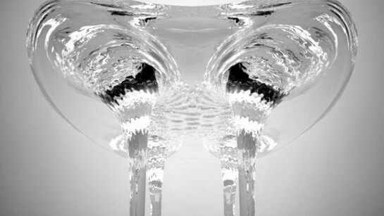 Zaha Hadid, Prototype Liquid Glacial Table, 260 x 160 x 74.5cm, Acrylic / Plexiglas