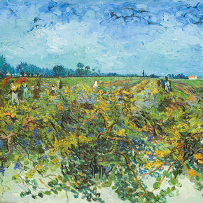 Vincent van Gogh, La vigna verde, Olio su tela, cm 73,5 x 92,5, 1888 Kröller-Müller Museum, Otterlo © Kröller-Müller Museum, Otterlo