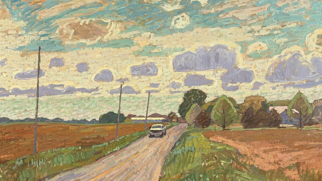 Ben Fenske, Cooks lane (detail). Courtesy of Grenning Gallery