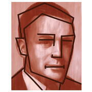 Chris Cran, Red Man / Black Cartoon, 1990
Oil and enamel on plywood
152.4 x 121.92 cm
Courtesy of the Artist