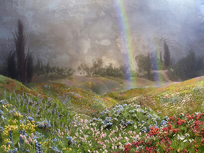 Matthew Albanese, Concrete Sky, 2015, Mixed materials, detail