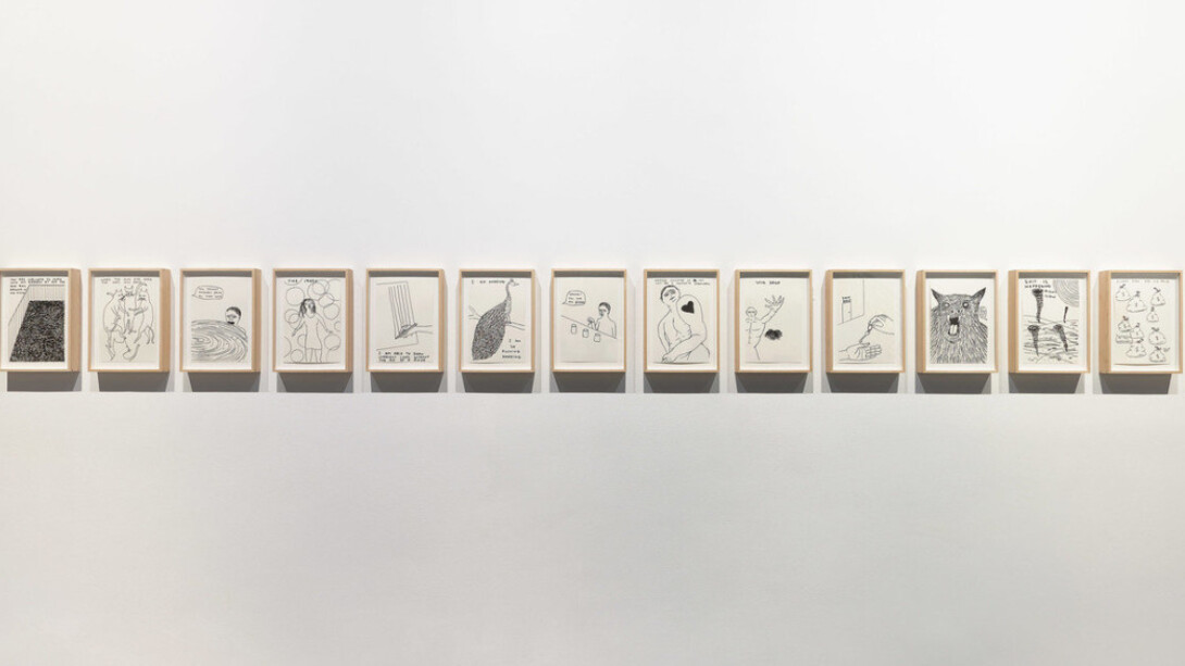 David Shrigley. Courtesy of Anton Kern Gallery