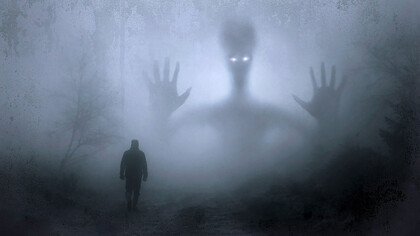 An intriguing portrayal of enigmatic extraterrestrial beings from an uncharted and distant cosmos