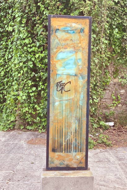 Corrado Veneziano, «El sacrificio jamás violento», Isla Tiberina, Roma
