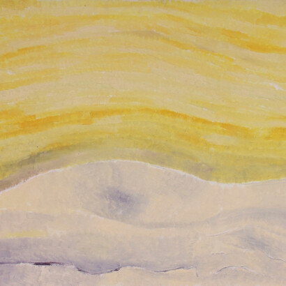Francesco Sandrelli, Deserto di sale, dettaglio, 2004, olio su tela, 70 x 100 cm