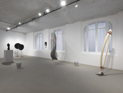 Artistes variés, Urania, vue de l'exposition. Avec l'aimable autorisation de la Galerie Jocelyn Wolff. Photo de Fabrice Gousset