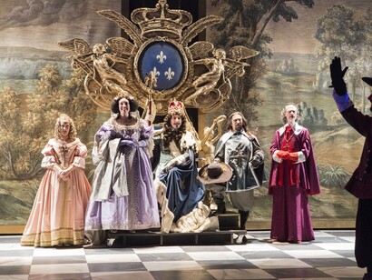 Una scena del film I Tre Moschettieri