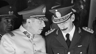 Augusto Pinochet y Jorge Rafael Videla