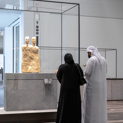 Louvre Abu Dhabi. Interior view of the museum. Photo by Hufton+ Crow