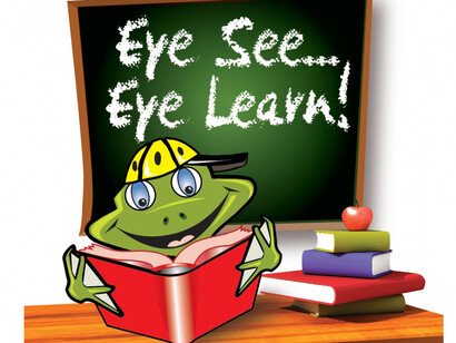 Fribbet, the ‘Eye See…Eye Learn’ program mascot