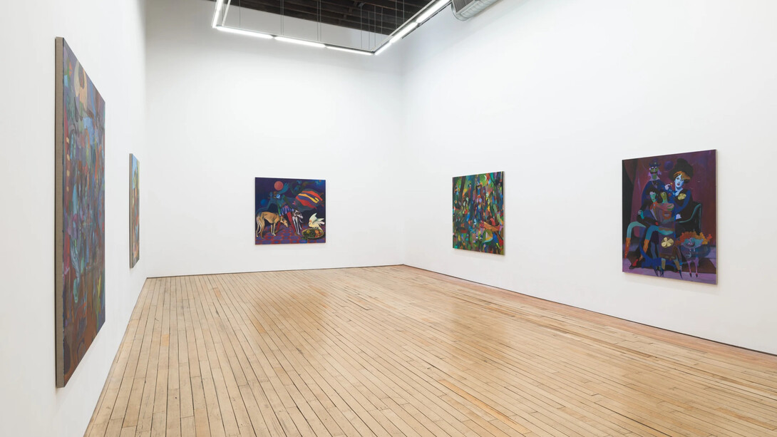 Joshua Petker, Artaud’s shoe, exhibition view. Courtesy of Rachel Uffner Gallery 