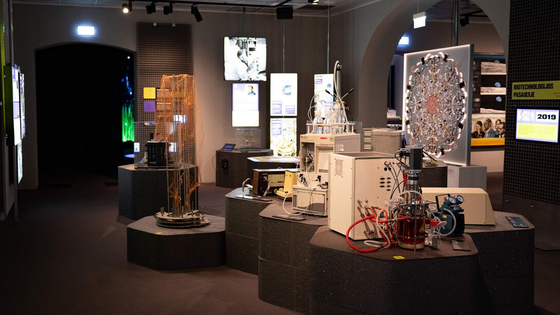Shaping the future: a history of Lithuanian high tech, exhibition view. Courtesy of National Museum of Lithuania