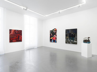 Various artists, Femmes, exhibition view. Courtesy of Perrotin Gallery