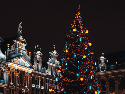 Albero di Natale in centro