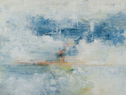 Peter Burega, Moon River no. 3, 2024. Courtesy of LewAllen Galleries 