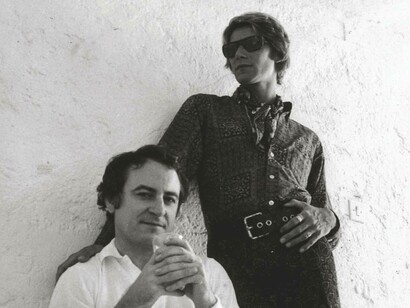 Pierre Bergé e Yves Saint Laurent 