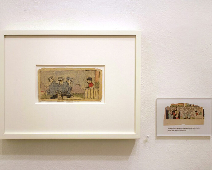 James Castle: People, Places & Things. Courtesy of New York Studio School