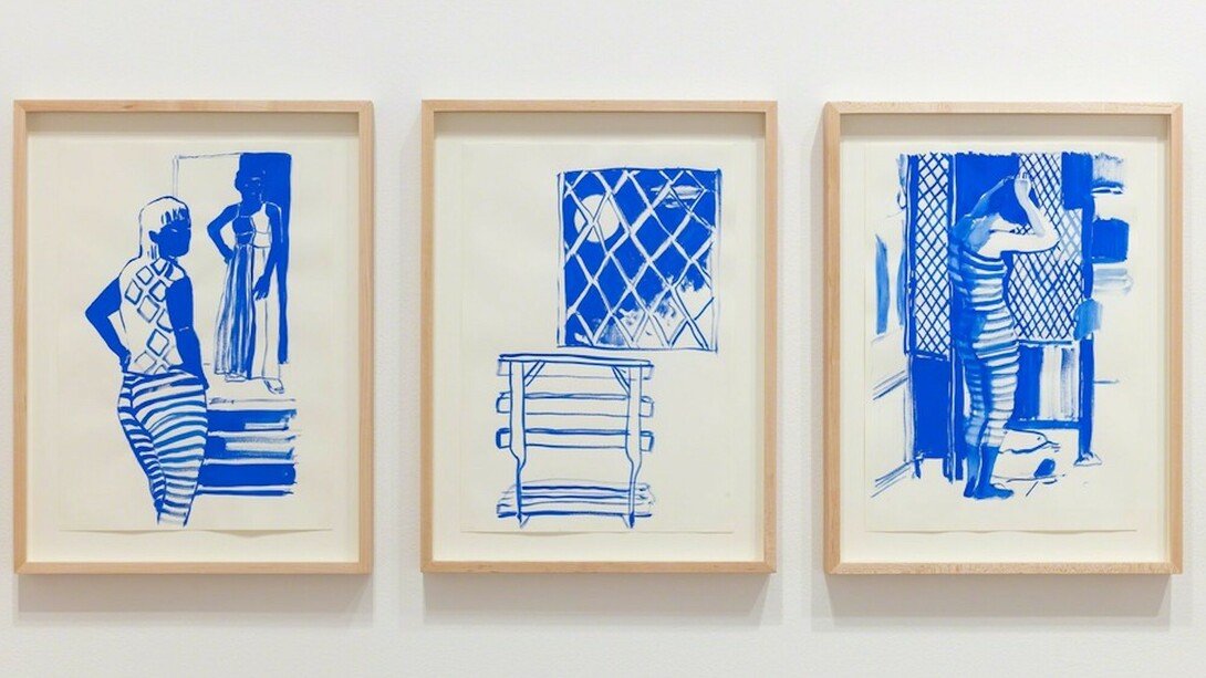 Lisa Brice,Exhibition view. Courtesy of Stephen Friedman Gallery
