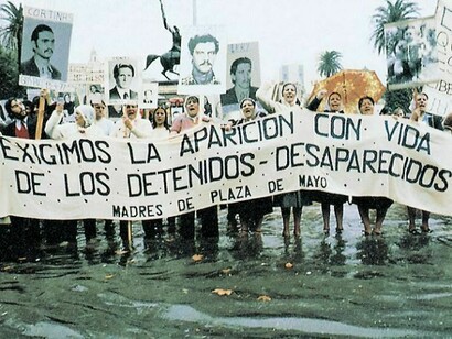 Manifestazione per i desaparecidos