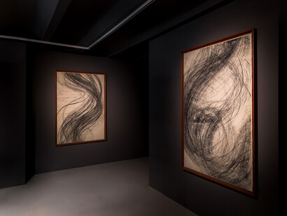 Lidia Masllorens, Camins de la memòria (Paths of memory), exhibition view. Courtesy of Alzueta Gallery