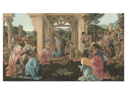 Botticelli, Adoration of the Magi (Washington, National Gallery of art), about 1482
