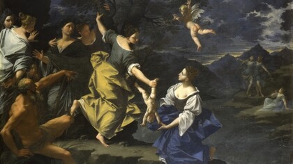 Donato Creti. "Teti immerge Achille nello Stige"