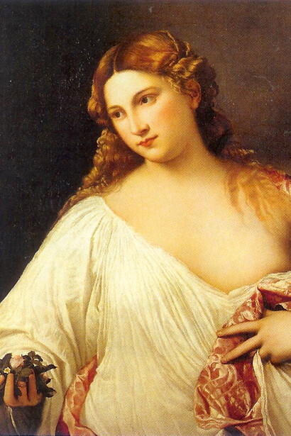 Flora, Tiziano, 1515