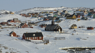 Snow time in Sisimiut