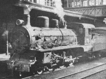 Antigua locomotora