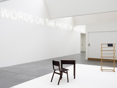 John Wood und Paul Harrison, Love songs for desperados, ausstellungsansicht. Mit freundlicher genehmigung von Von Bartha