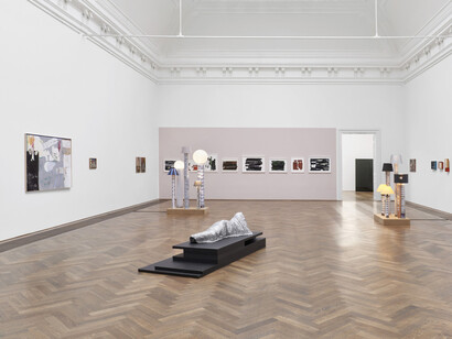 Verschiedene Künstler, A private smile, ausstellungsansicht. Mit freundlicher Genehmigung der Kunsthalle Basel