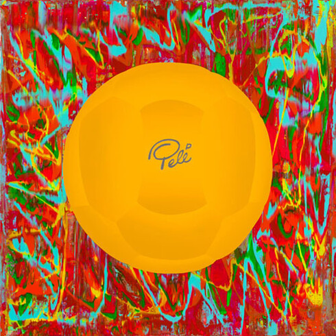 Pelé: Art, Life, Football. Courtesy of National Football Museum