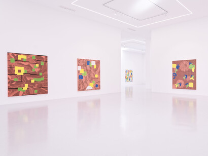 Yves Zurstrassen, Blooming, vue d'exposition. Avec l'aimable autorisation de Ceysson et Galerie Bénétière