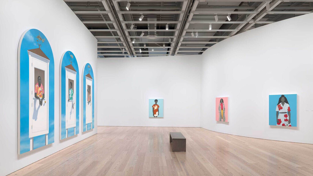 Amy Sherald, American sublime, exhibition view. Courtesy of Whitney Museum of American Art