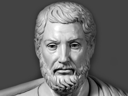 Clístenes, político ateniense que introdujo el gobierno democrático en la antigua Atenas