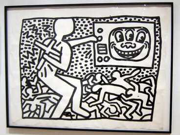 Brooklyn Museum, New York, US: Keith Haring: 1978–1982, presented from March 16 to July 8, 2012, Keith Haring: 1978–1982 was the first major exhibition to examine the early work of the artist. Shown in the Morris A. and Meyer Schapiro Wing of the Brooklyn Museum, the exhibition traced the foundations of Haring’s visual language and social engagement
