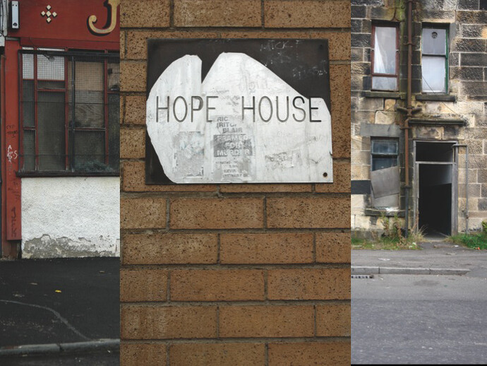 Murland, Annemarie, From the Series: The Calton, Glasgow: after art, 2013-2015. Hope, Digital Photograph, 22 x 20 cm, 2013