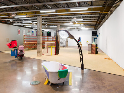 Jessica Stockholder. Courtesy of The Contemporary Austin