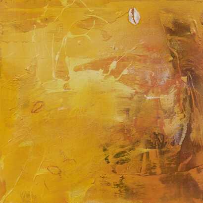 Kwamé Azure Gomez, Speak over yourself (detail), 2026. Courtesy of Marianne Boesky Gallery 