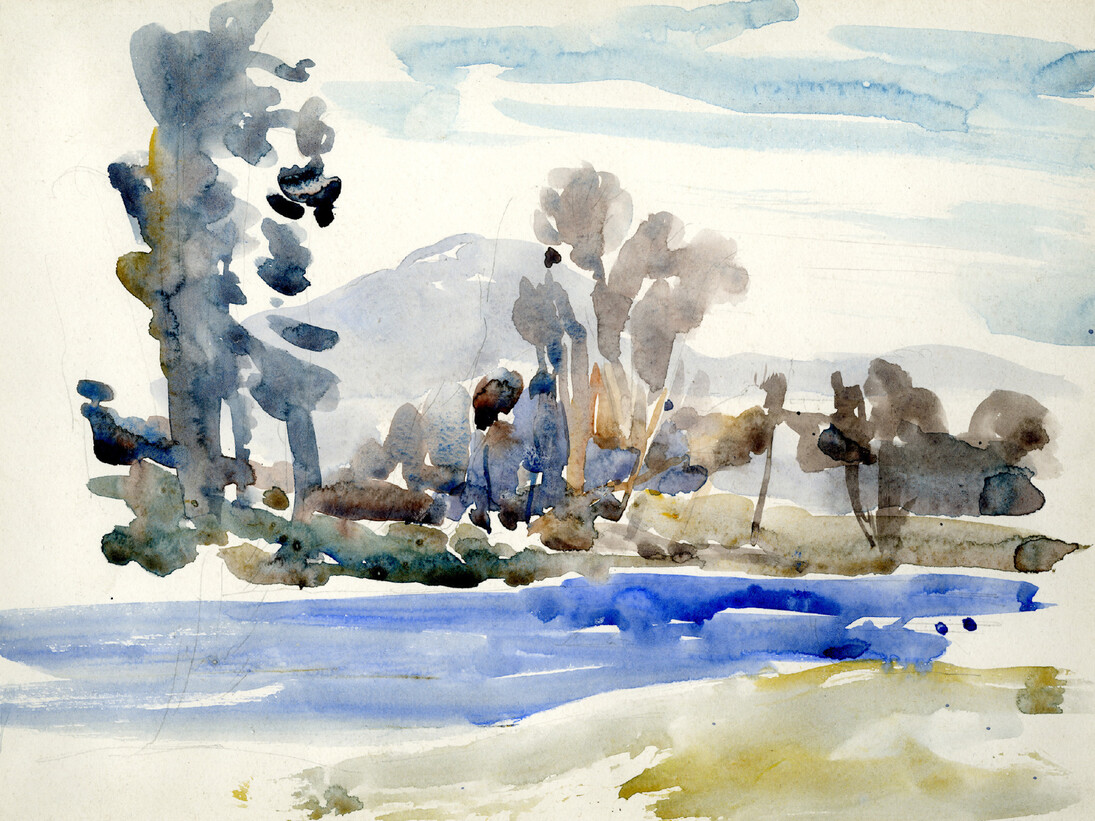 Places of the Mind: British watercolour landscapes 1850–1950. Courtesy of British Museum