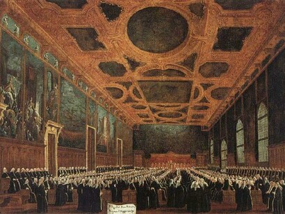 Sala del Gran Consejo de Venecia 