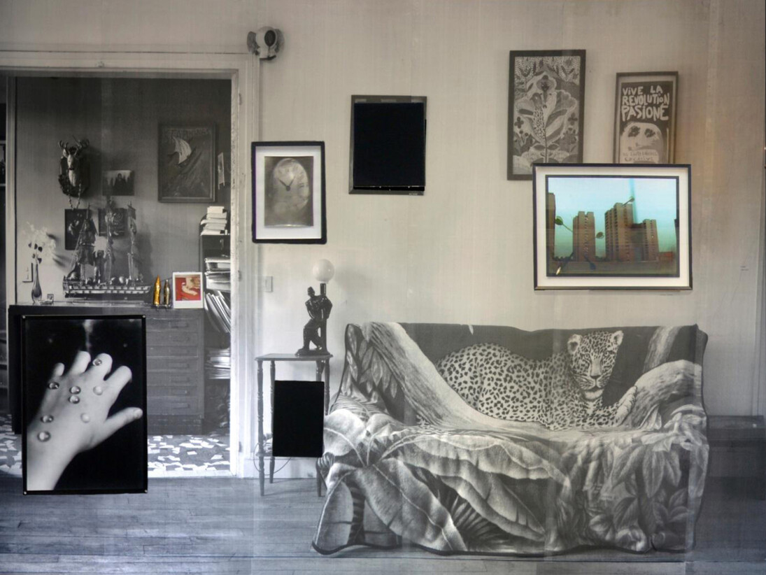 Deborah Schamoni gallery, Munich. Véronique Bourgoin, Vue d’exposition "Salon Cosmos " (Le 116, Montreuil) 
Courtesy de l'artiste et Deborah Schamoni, Munich
