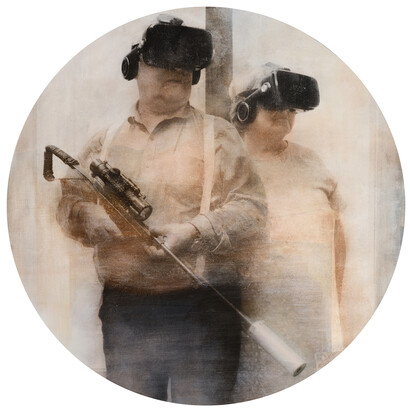 Adversity Makes Strange Bedfellows, from the series Proverbs, 2008-2009. Courtesy of the Shtager Gallery