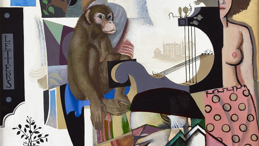 William Crosbie, Music of Living - Monkey and Nude, 1988
