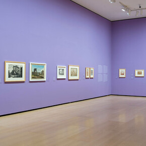 Obras maestras sobre papel de Budapest, vista de exhibición. Cortesía de Guggenheim Bilbao 