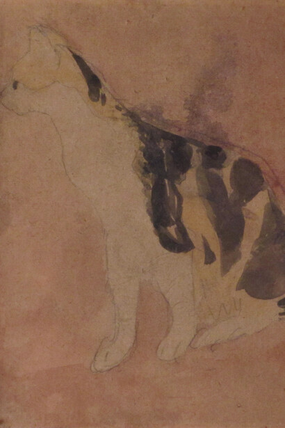 Gwen John, Seated Tortoiseshell Cat