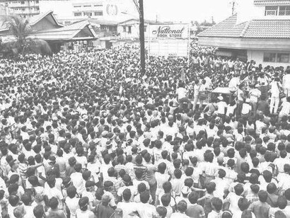 Images from the EDSA revolution