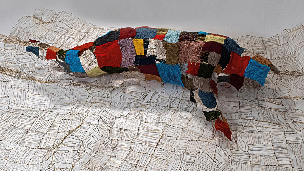 Annita Argiroiliopoulou, Mater faber, artwork in exhibition. Courtesy of Ekfrasi-Yianna Grammatopoulou Gallery