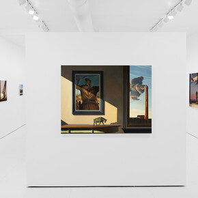 Paul Rouphail, Hammer, exhibition view. Courtesy of Jack Barrett Gallery